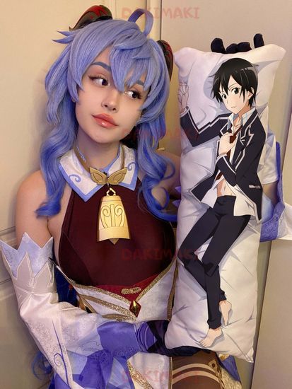 Мини дакимакура Кирито из Мастера меча онлайн арт. M0267, 60х20 см