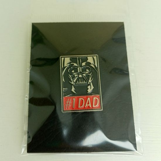 Значок металлический Звездные войны Отец N1 в Империи, р-р 3х2,3см