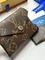 Держатель для карт Louis Vuitton Kirigami красный