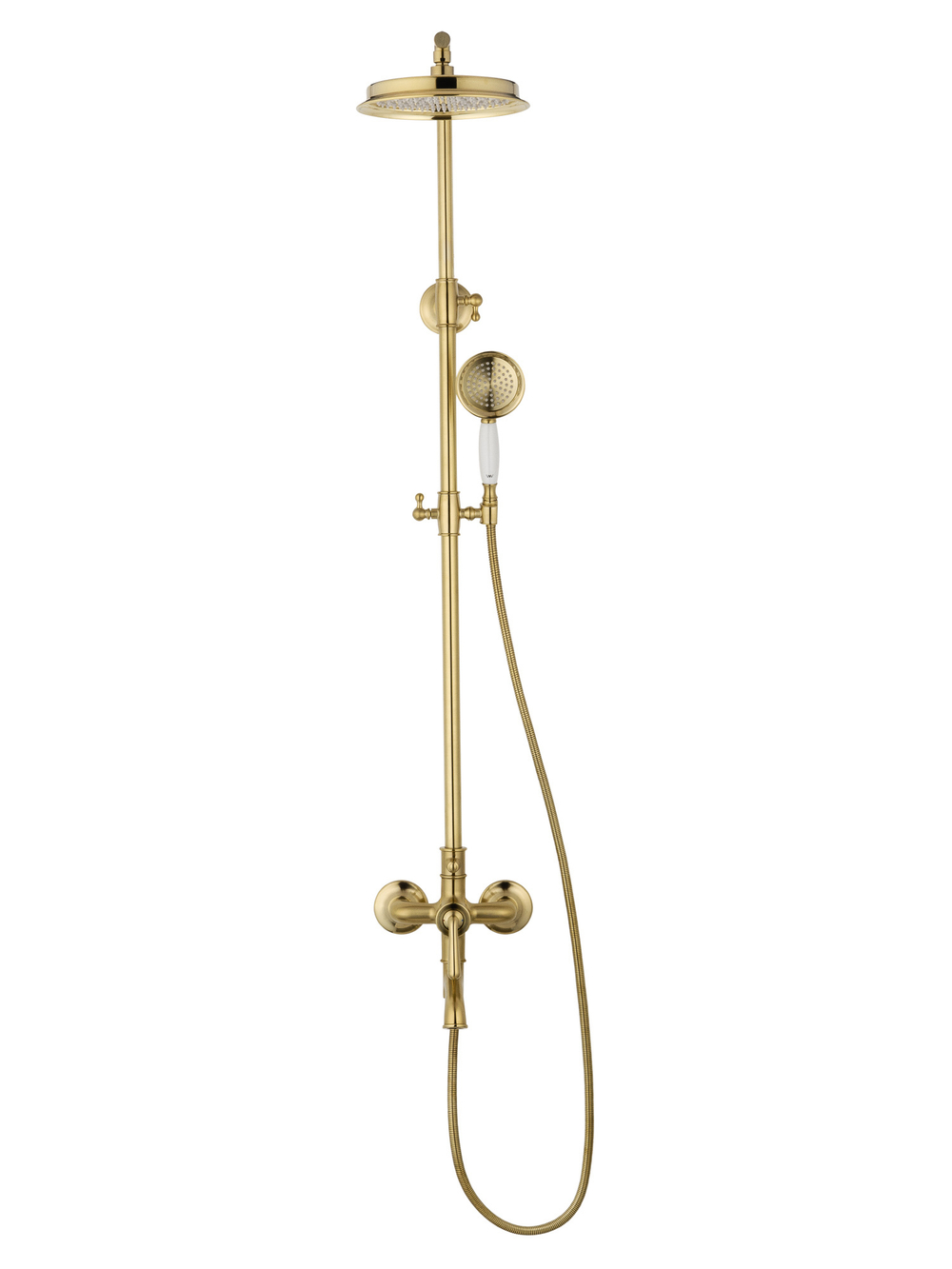 Душевая система WONZON & WOGHAND STEAM, Брашированное золото (WW-88739008-BG)