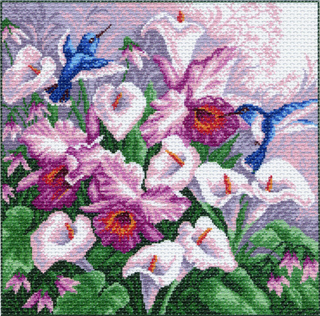 "Символ радости"-0951 канва с рисунком