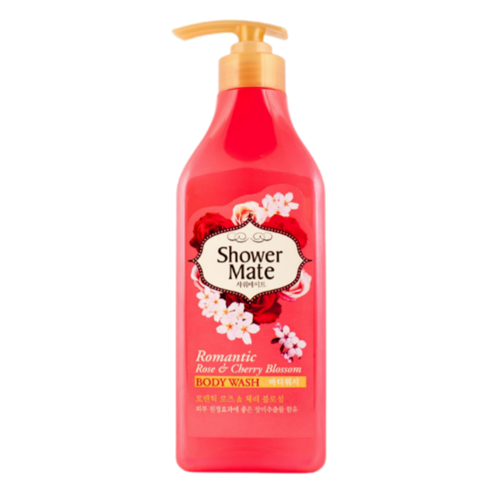 Kerasys Shower Mate Гель для душа Роза и вишневый цвет 550 г