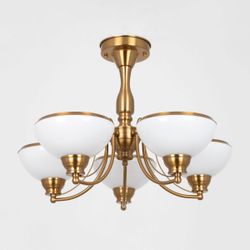 Citilux Краков CL401153 Люстра потолочная Бронза