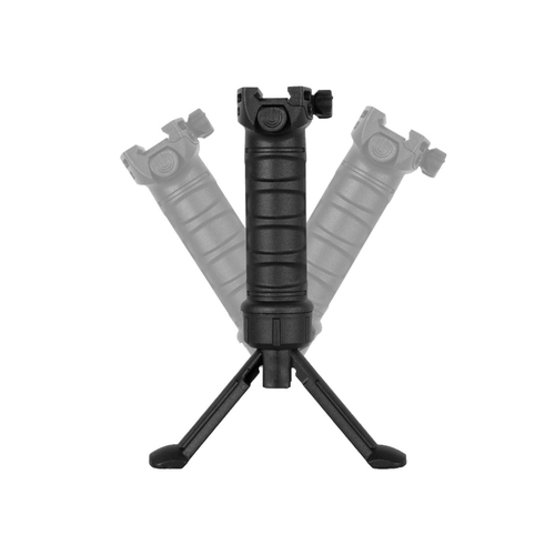 Тактическая рукоятка-бипод с раскладными сошками