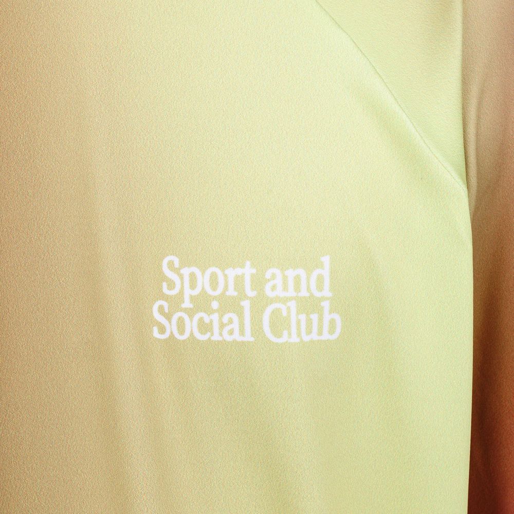 Лонгслив Called a Garment "C" Running медный+желтый неон