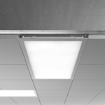 Светильник LED Geniled Office Rockfon Standart 1200x600x70 120Вт 3000К Опал
