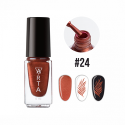 Art-A Лак для стемпинга 24 бронзовый, 5ml