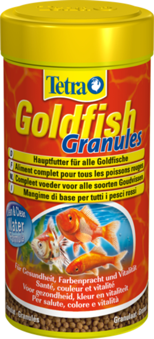 Корм для рыб TetraGoldfish Granules, для золотых рыбок в гранулах 500мл.