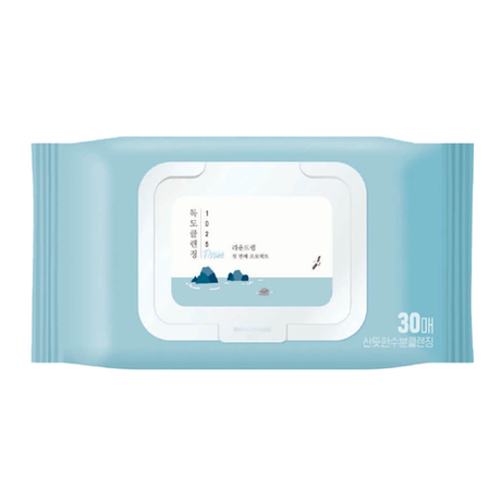 Round Lab 1025 Dokdo Cleansing Tissue 30шт