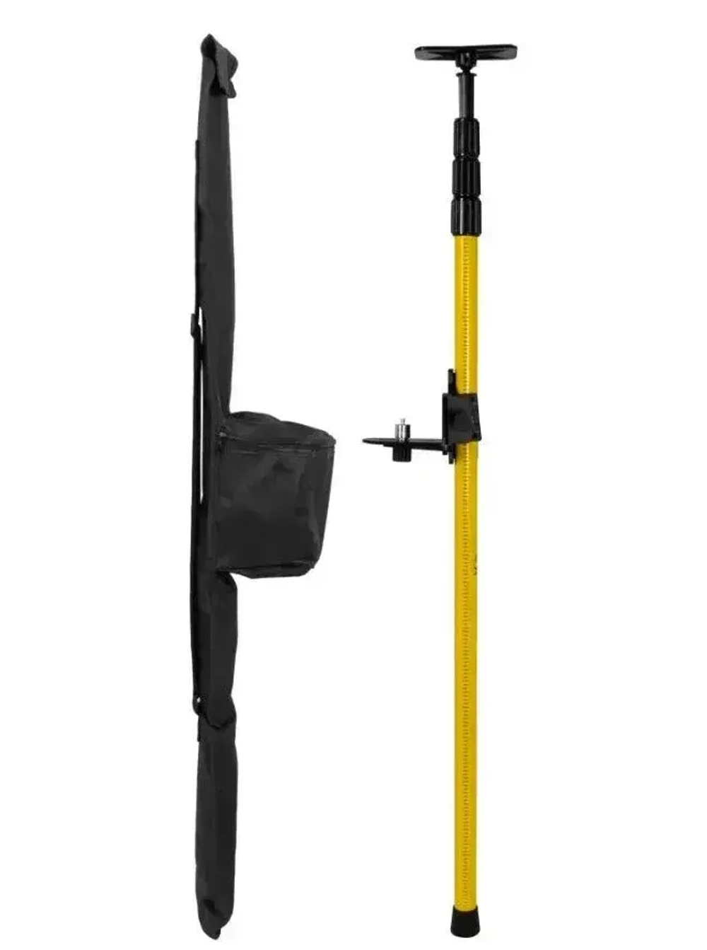 Штанга E0052-S для лазерного уровня 3 м (крепление, переходник, в чехле) Profipower