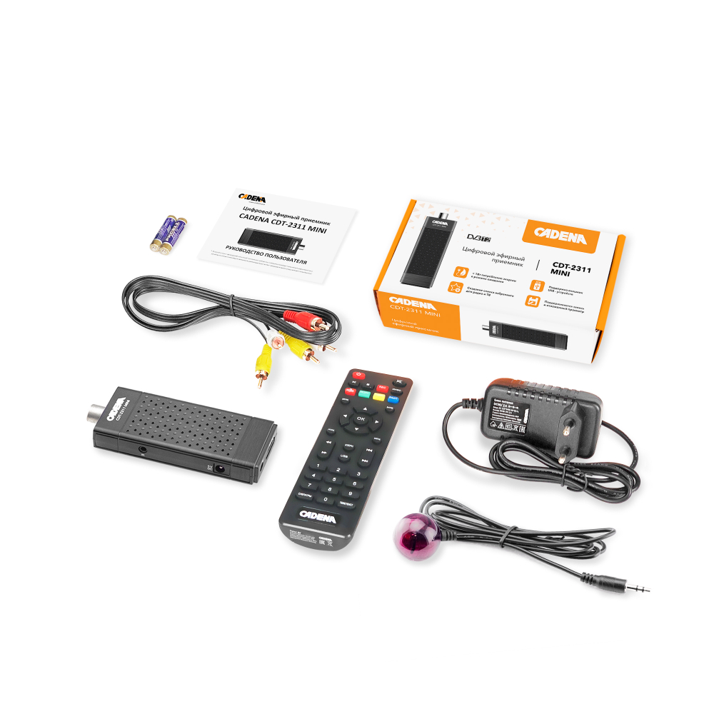 Цифровая ТВ приставка Cadena CDT-2311 Mini