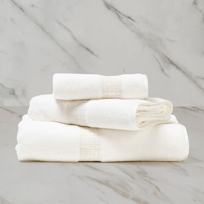 Набор полотенец Frette Maze Lace Milk (5 шт.)