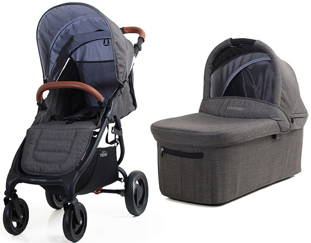 Детская коляска Valco baby Snap 4 Trend 2 в 1 Графитовый (Charcoal)