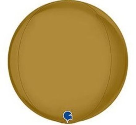 Сфера 3Д "Золото сатин" 38 см