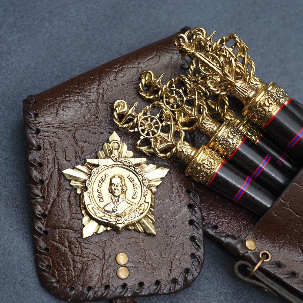 Подарочный набор шампуров "Адмирал Ушаков"