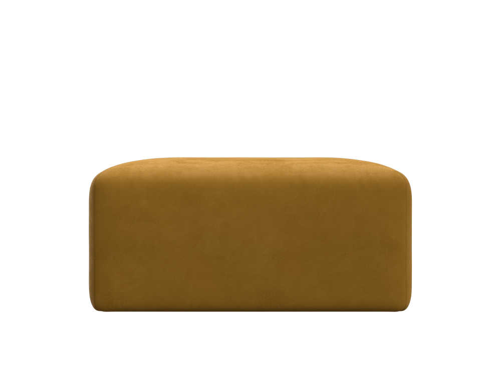 Модуль пуф Лига-060 НПБ, BRUT 10 желтый, Велюр, 129583