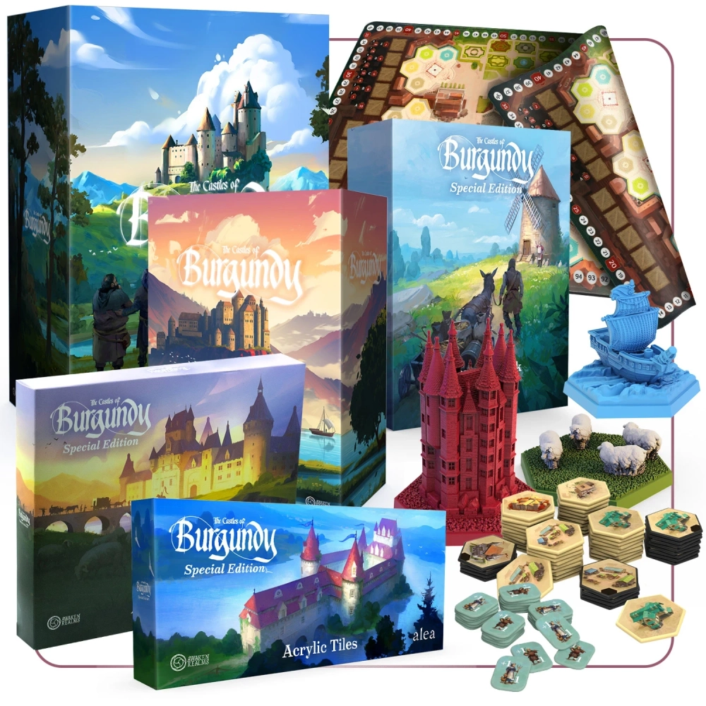 Castles of Burgundy: Special Edition - настольная игра