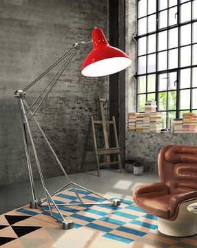 replica Delightfull  Diana XL floor lamp ( yellow )