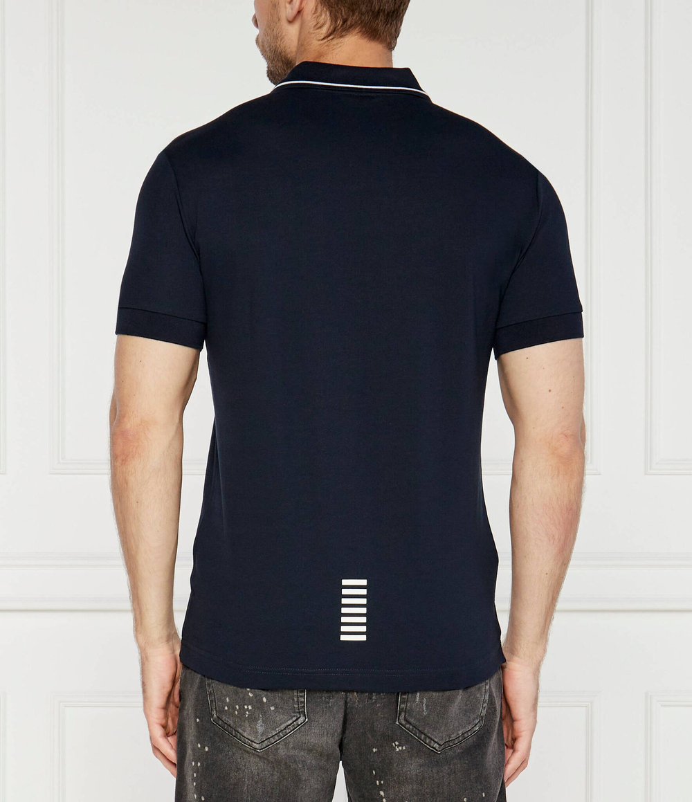 Поло EA7 - темно-синий(8NPF16 PJVUZ)