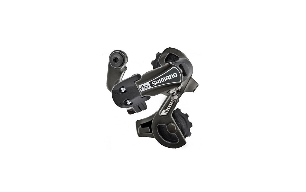 Переключатель задний Shimano Tourney, TY21-B, SS, 6 скоростей, крепление на болт, черный