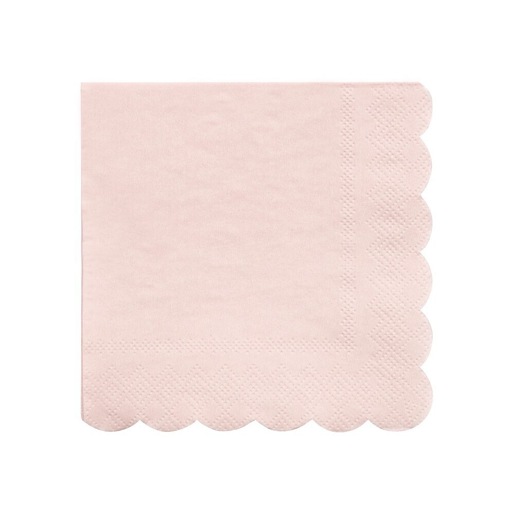 Салфетки маленькие "Pale Pink" 20 шт