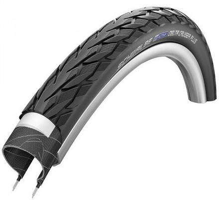 Покрышка 28x1.75 (47-622) Schwalbe DELTA CRUISER PLUS PunctureGuard B/B+RT HS431 SBC