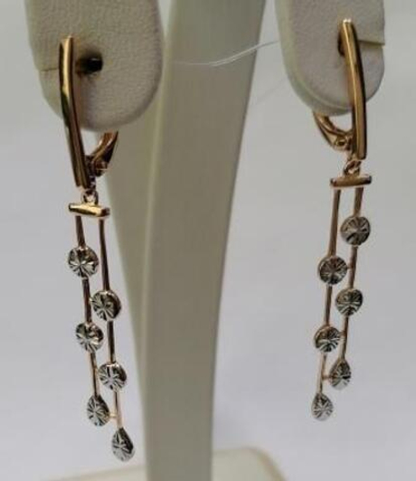 Серьги из золота