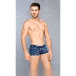 Мужские трусы хипсы синие с принтом Doreanse 1759