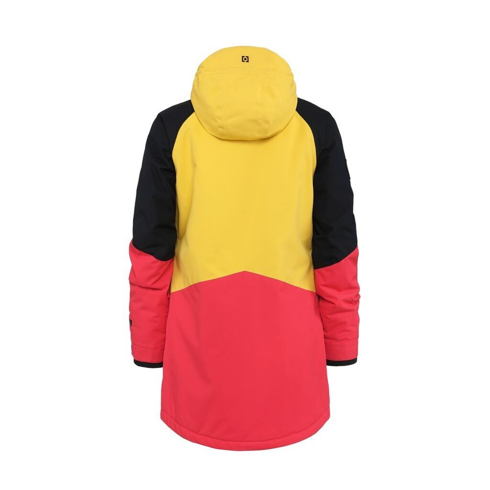 Yellow windbreaker from pink cheap