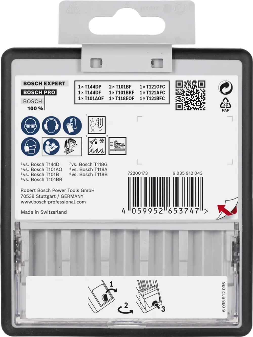 Набор пилок по дереву и металлу PRO Wood and Metal Set BOSCH 2607011943