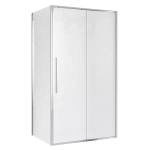 Душевой уголок Niagara Nova NG-65-11CH/NG-CH80-34 110х80 стекло шиншилла/профиль хром