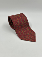 Галстук красный Salvatore Ferragamo