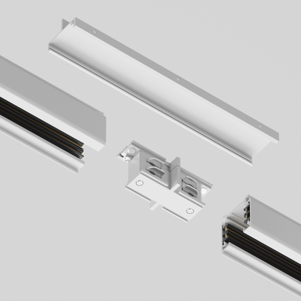 Соединитель прямой внутренний для трёхфазного шинопровода Maytoni TRA005CI-31W