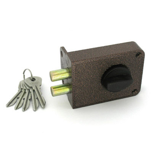 Замок накладной Д-Град Зенит ЗН1-3 медь  / 2640