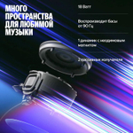 Умная колонка ЯНДЕКС Станция Мини 3 Про, 18Вт, с Алисой, черный Zigbee [yndx-00059blk]