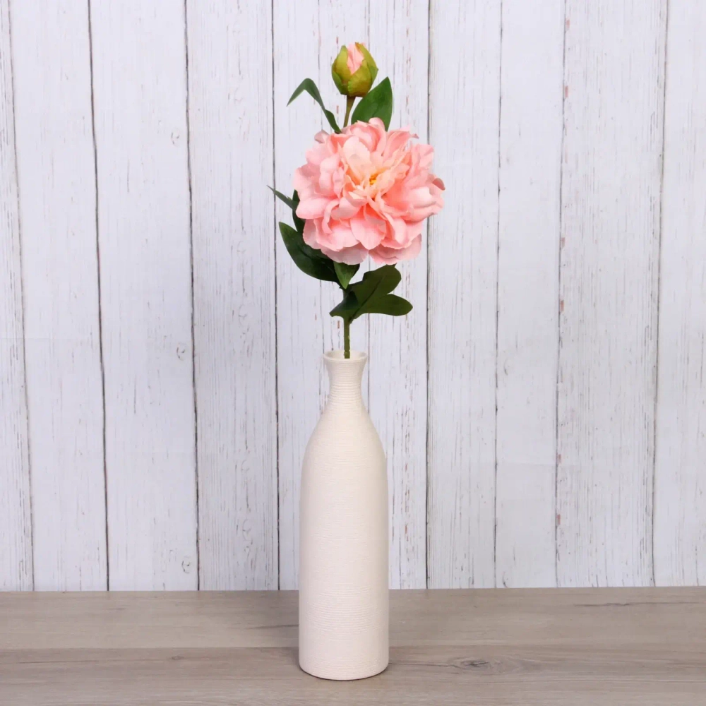 Цветок искусственный «Natur» 68см Пион персиковый