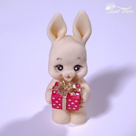 Шоколадный Зайка с Подарком