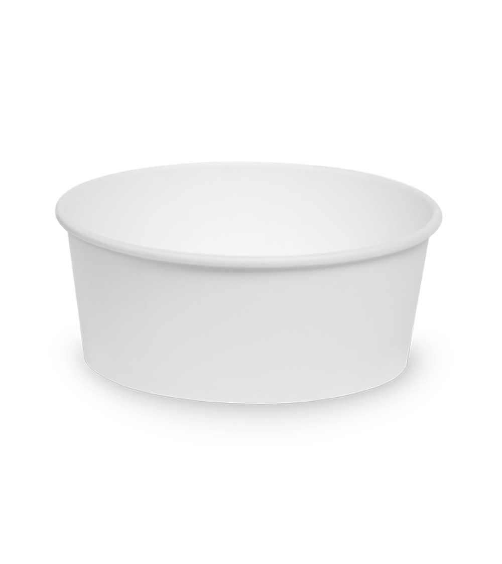 OSQ Упаковка Round Bowl белый 750 БЕЗ КРЫШКИ (1/45/270)