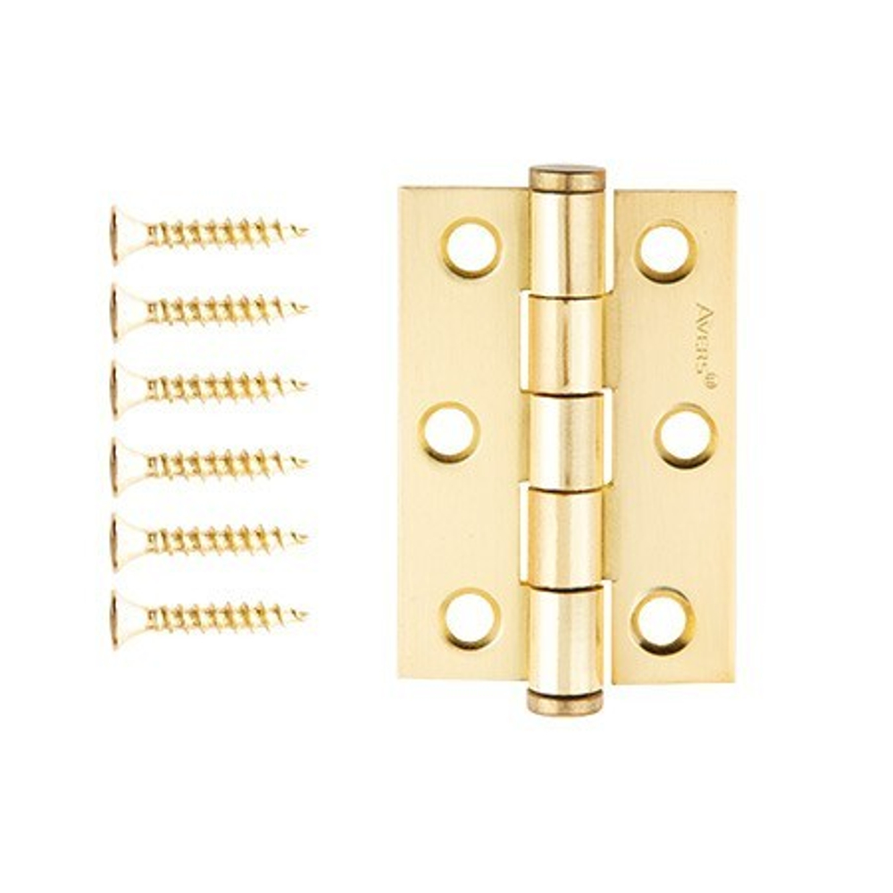 Петля АVERS 60*40*1,75-GM матовое золото (48/384)