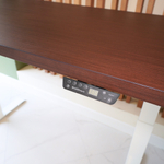 Регулируемый компьютерный стол Motor UP с регулировкой по высоте — столешница МДФ венге