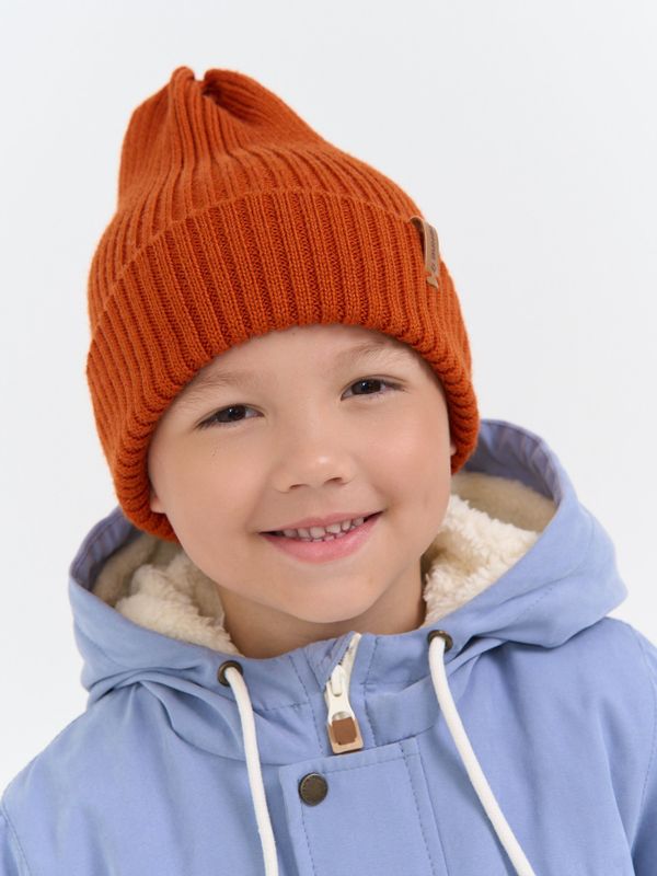 Шапка тыква из смесовой шерсти однослойная 