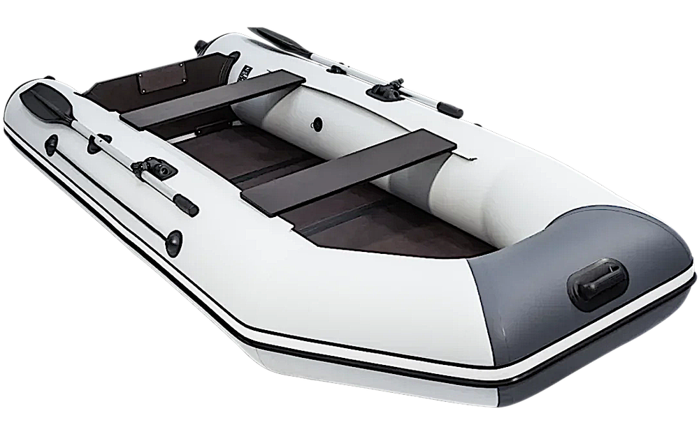 Лодка ПВХ Мастер Лодок Аква 3200 Слань-книжка Киль -