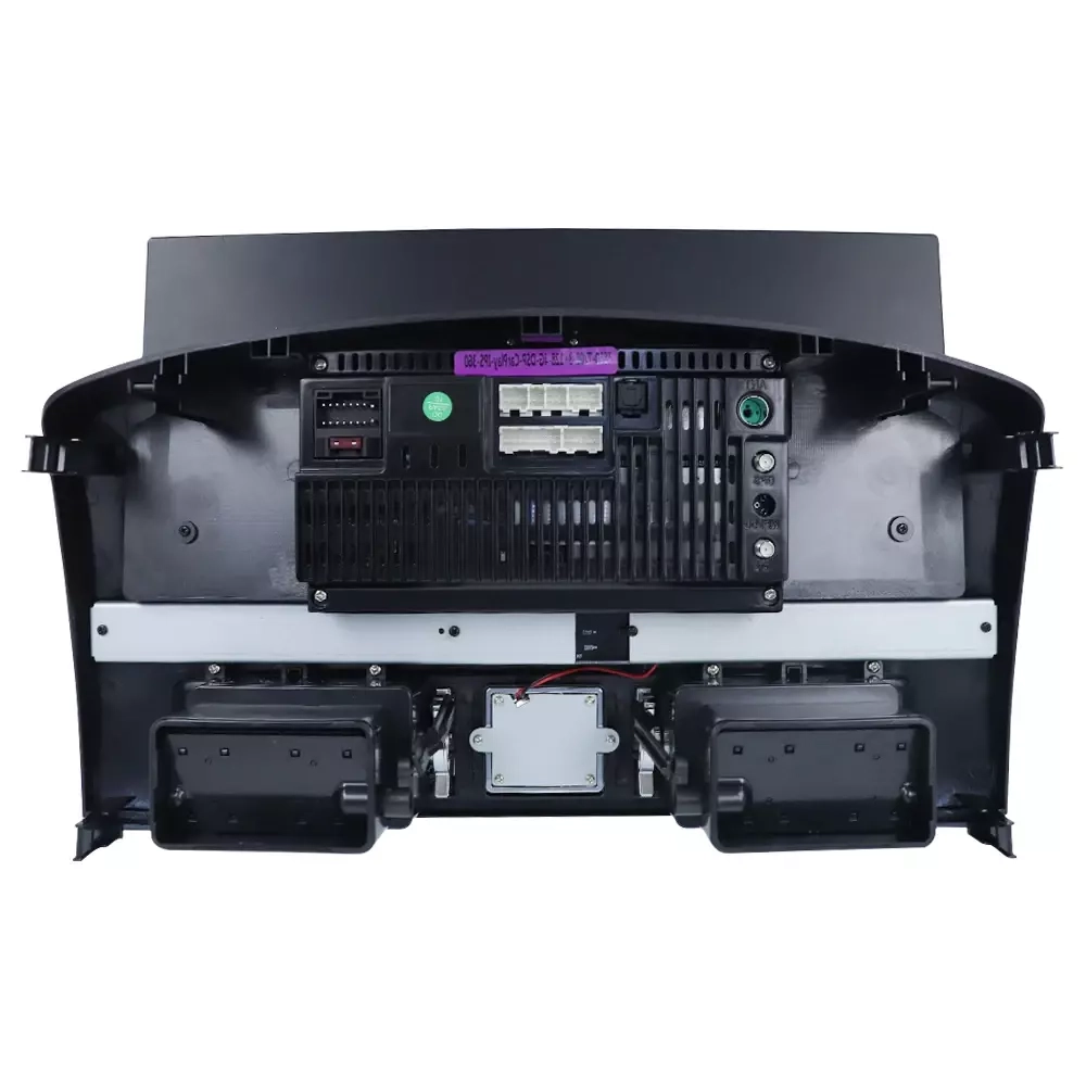 Магнитола для Lexus GX470 J120, Toyota Land Cruiser Prado 120 (климат на большом экране) - Carmedia ZH-T1214H монитор 12.3" на Android 12, 8Гб+128Гб, CarPlay, 4G SIM-слот