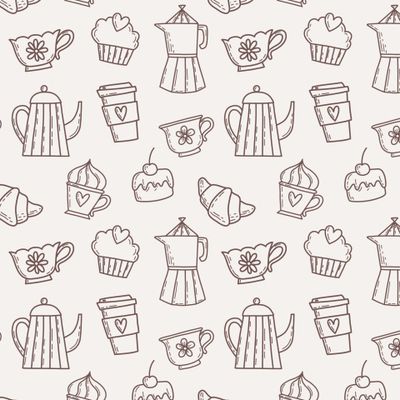 Кофе и круассаны