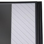 Стальная дверь "Форт" с зеркалом