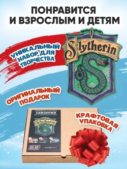 3D Картина по номерам Слизерин