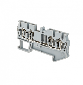 Клемма пружинная четырехпроводная, 2.5 мм2, серая MTS-FO2.5 арт.: 88309