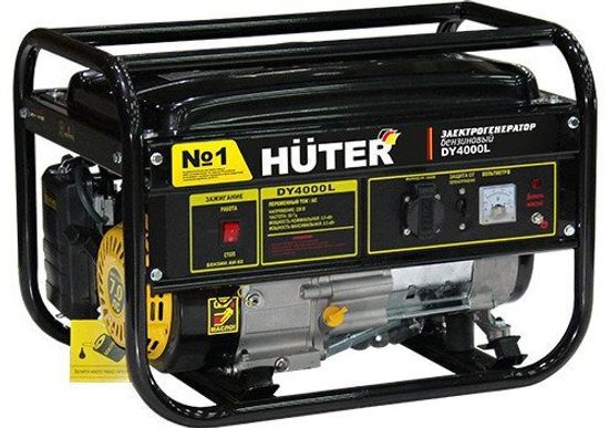 Электрогенератор HUTER DY4000L 3кВт, 0,395л.\кВт.ч.