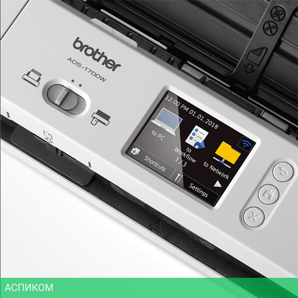 Сканер Brother ADS-1700W (ADS1700WUN1)