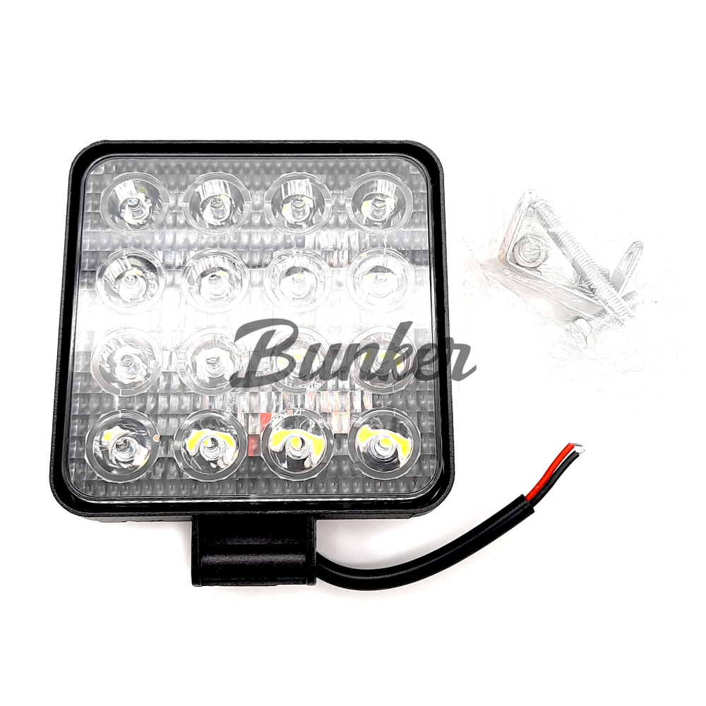 Светодиодная фара 48W POD21, на удаление